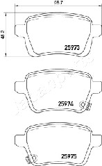 JAPANPARTS PP-0209AF Kit...