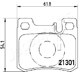 JAPANPARTS PP-0510AF Brake...