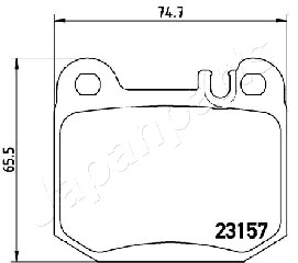 JAPANPARTS PP-0519AF Brake...