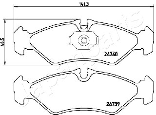 JAPANPARTS PP-0521AF Brake...