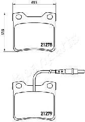 JAPANPARTS PP-0616AF Brake...