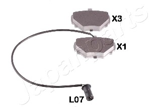 JAPANPARTS PP-L07AF Brake...