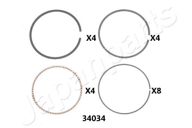 JAPANPARTS RC34034 Piston Ring