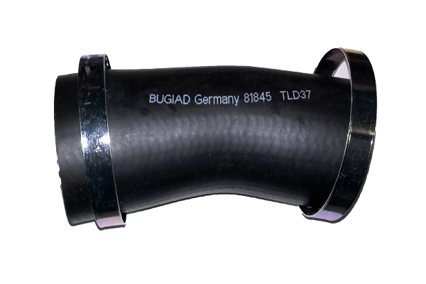BUGIAD 81845 Töltőlevegő cső jobb Töltőlevegő hűtő LAND ROVER