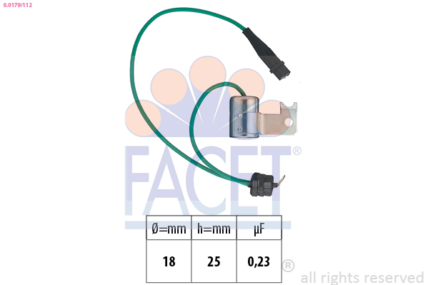 FACET 0.0179/112 المكثف،...