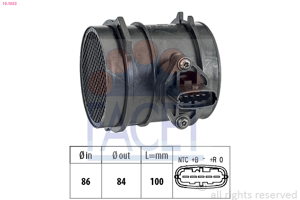 FACET 10.1033 Air Mass Sensor