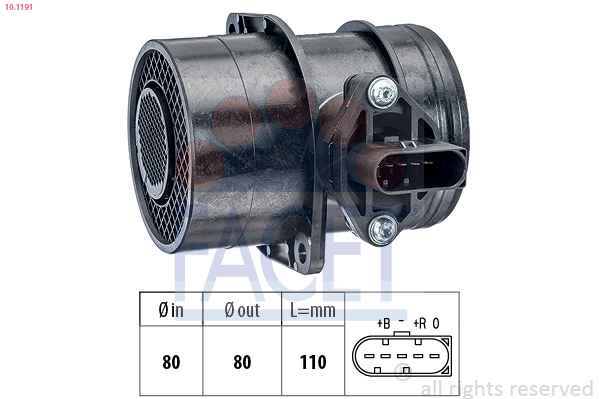 FACET 10.1191 Luftmassenmesser