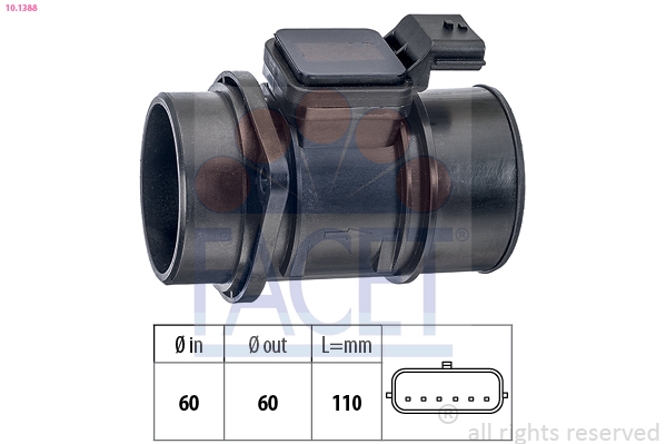 FACET 10.1388 Air Mass Sensor