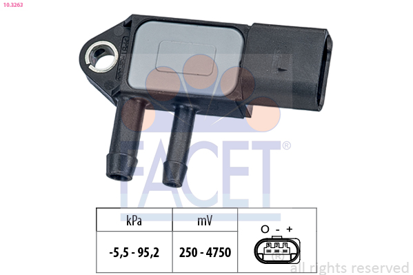 FACET 10.3263 Trykksensor,...