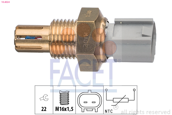 FACET 10.4024 حساس، درجة...