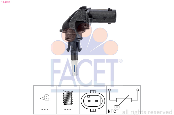 FACET 10.4032 حساس، درجة...