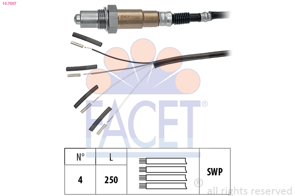 FACET 10.7007 Sonda Lambda