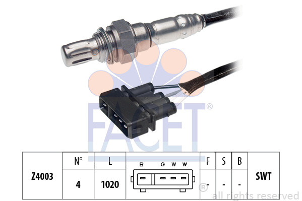 FACET 10.7034 حساس لمبدا