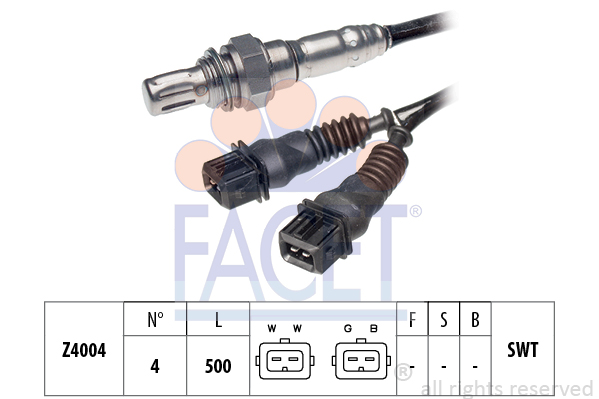 FACET 10.7036 Lambda sensörü