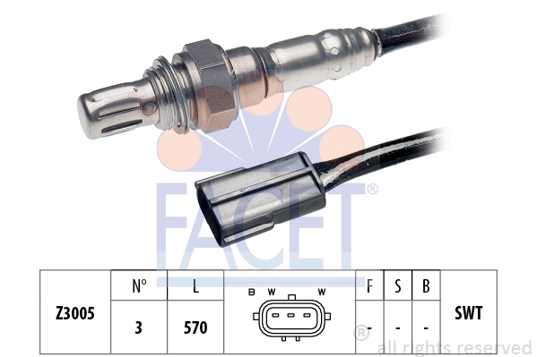 FACET 10.7053 Sonda lambda