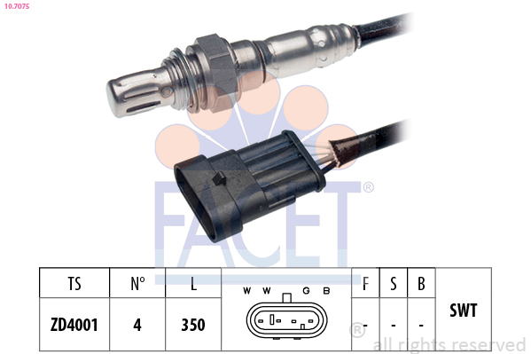 FACET 10.7075 Lambda Sensor