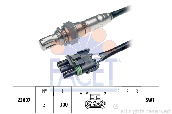 FACET 10.7076 Sonde lambda