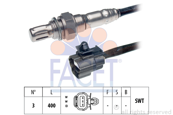 FACET 10.7110 Lambda sensörü