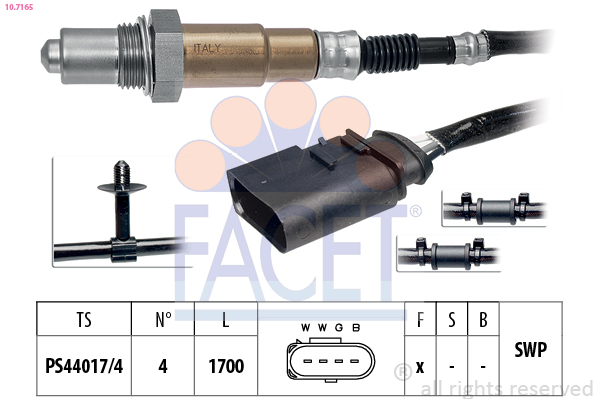 FACET 10.7165 حساس لمبدا