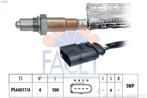 FACET 10.7171 حساس لمبدا