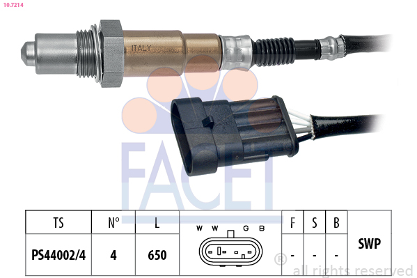 FACET 10.7214 حساس لمبدا