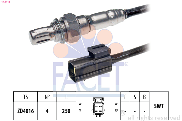 FACET 10.7311 حساس لمبدا