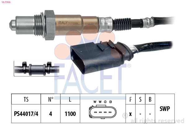 FACET 10.7356 حساس لمبدا