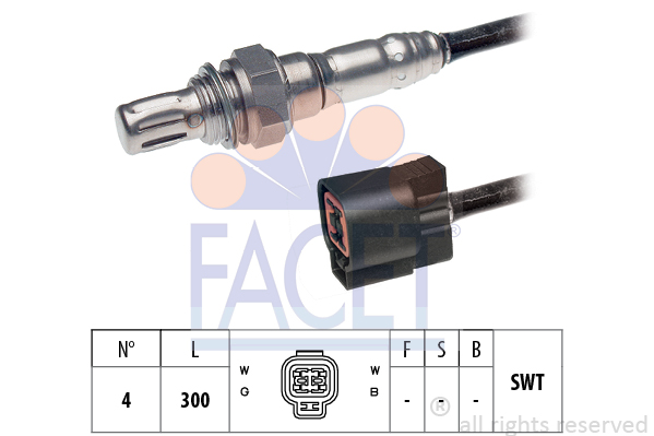 FACET 10.7365 Lambda sensörü