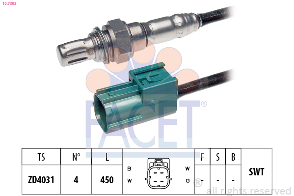 FACET 10.7392 Sonda lambda