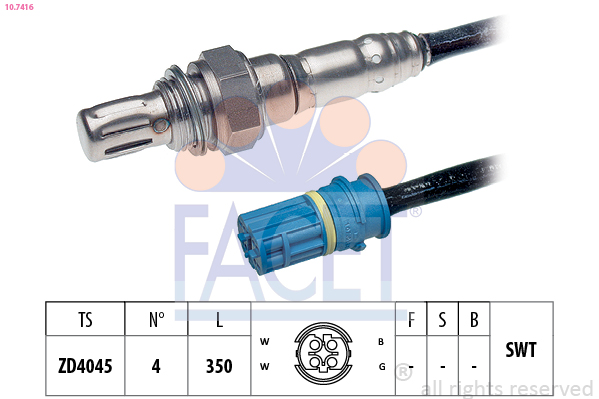 FACET 10.7416 Sonda Lambda