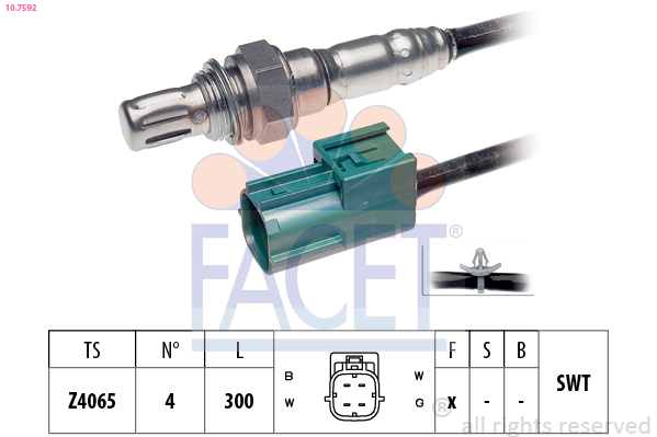 FACET 10.7592 Sonde lambda