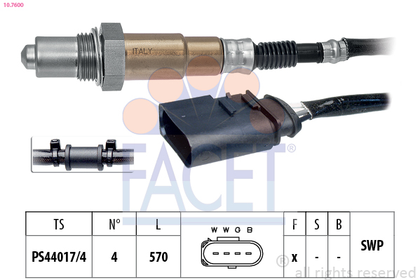 FACET 10.7600 حساس لمبدا