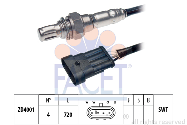 FACET 10.7671 Sonde lambda