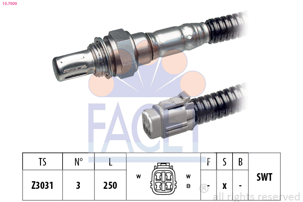 FACET 10.7909 Sonda Lambda