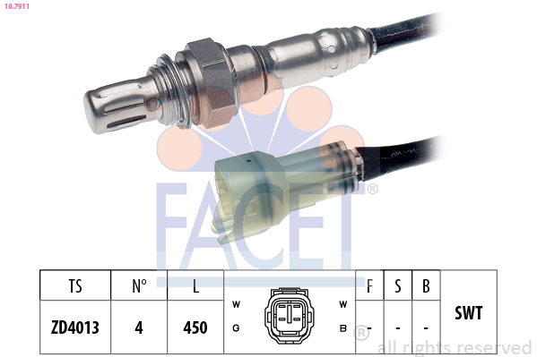 FACET 10.7911 Sonde lambda