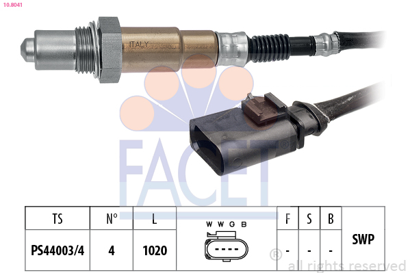 FACET 10.8041 حساس لمبدا