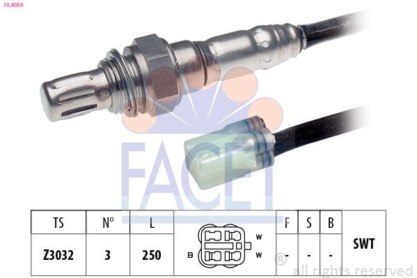 FACET 10.8059 Sonde lambda