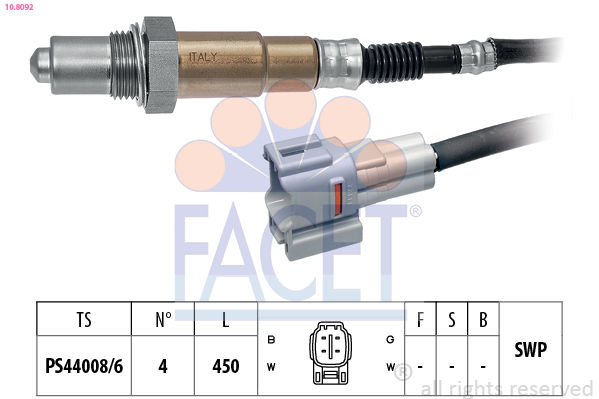 FACET 10.8092 حساس لمبدا