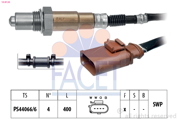 FACET 10.8126 Sonde lambda