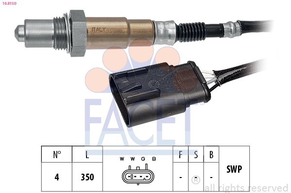 FACET 10.8150 Sonda lambda