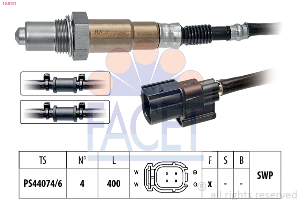 FACET 10.8151 Sonda lambda