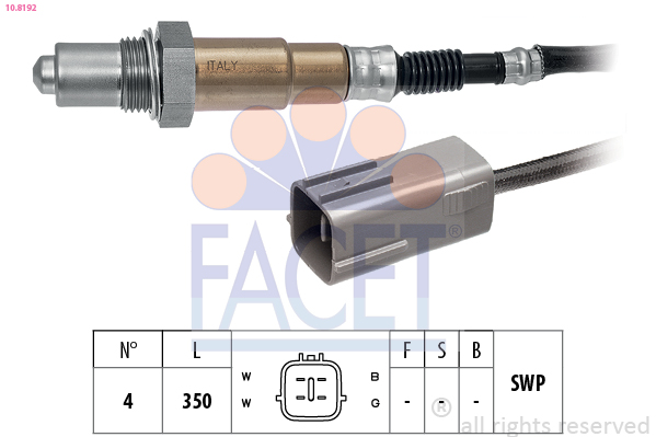 FACET 10.8192 Sonda Lambda