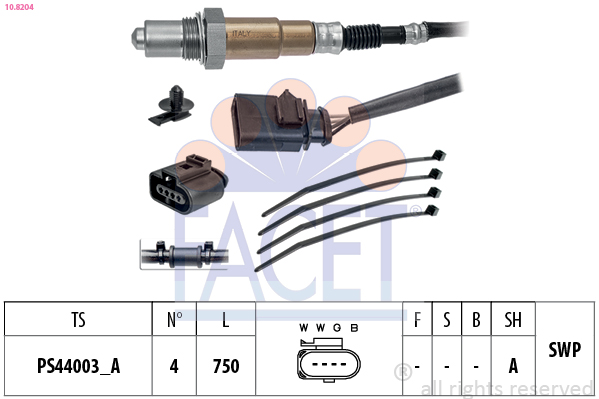 FACET 10.8204 Sonde lambda