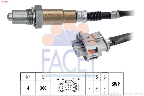 FACET 10.8214 حساس لمبدا