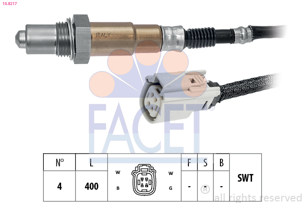 FACET 10.8217 Αισθητήρας λάμδα