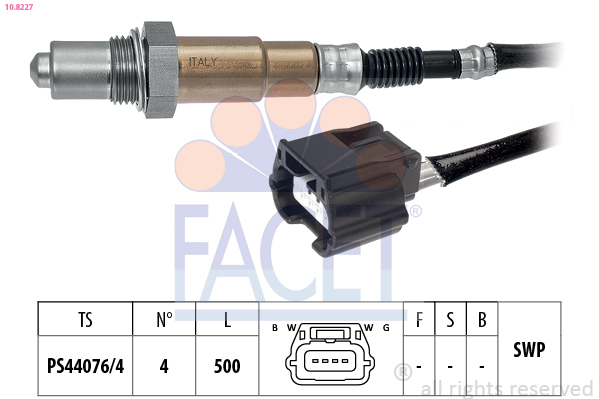 FACET 10.8227 Sonda lambda