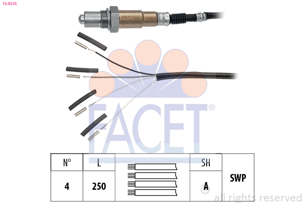 FACET 10.8235 Sonda Lambda