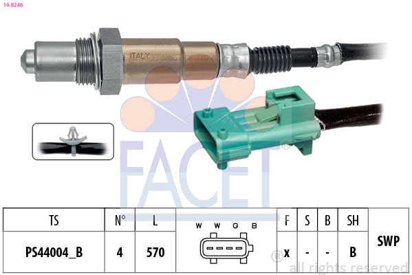 FACET 10.8246 Sonda Lambda