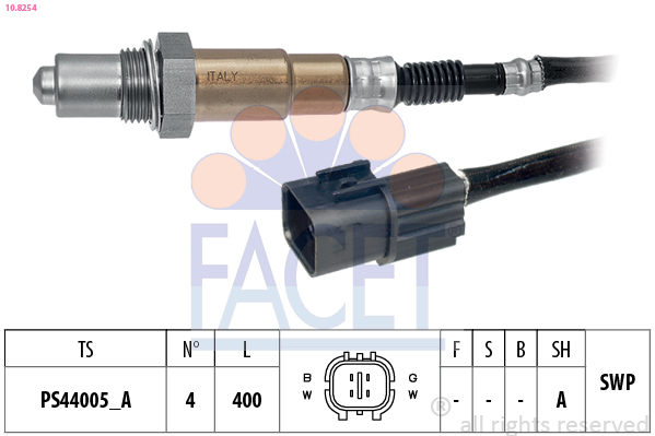 FACET 10.8254 Αισθητήρας λάμδα