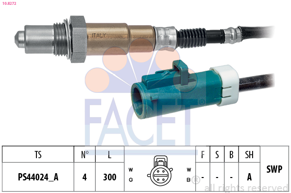 FACET 10.8272 Sonda lambda